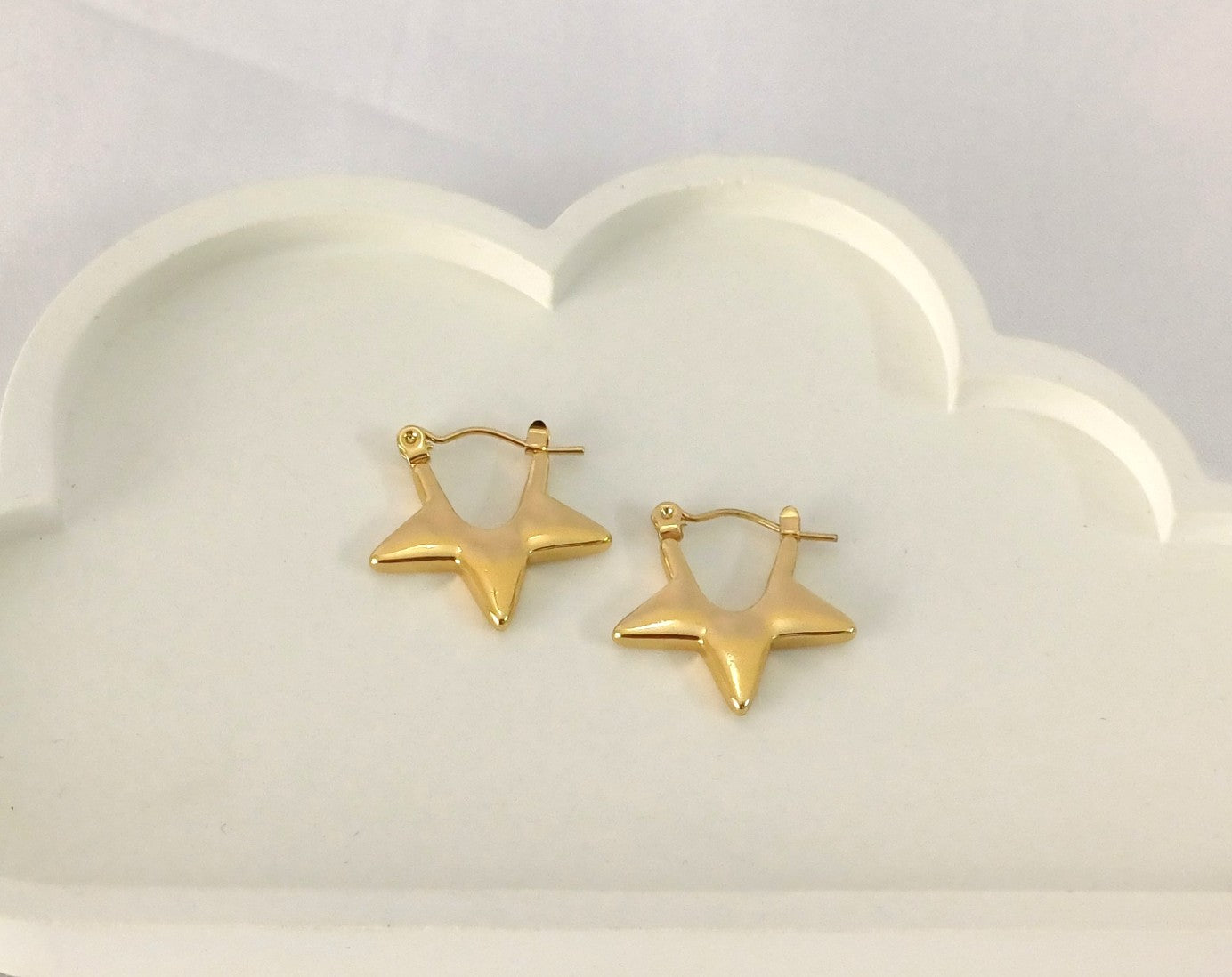 Golden Star Hoop