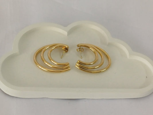 Golden C Hoop Bella