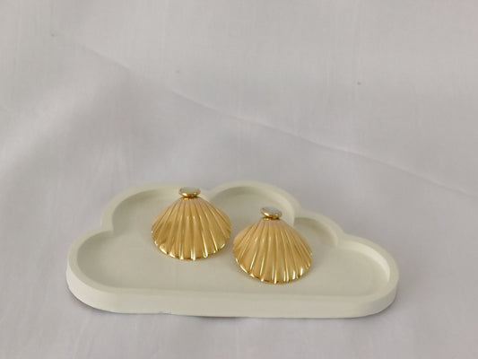 Golden MOP Shell Stud